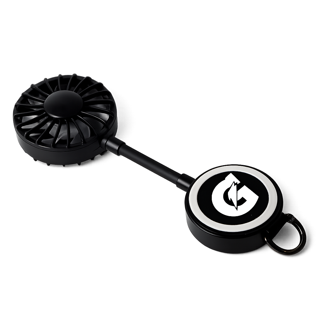 Magnetic 900mAh Type C Rechargeable Fan