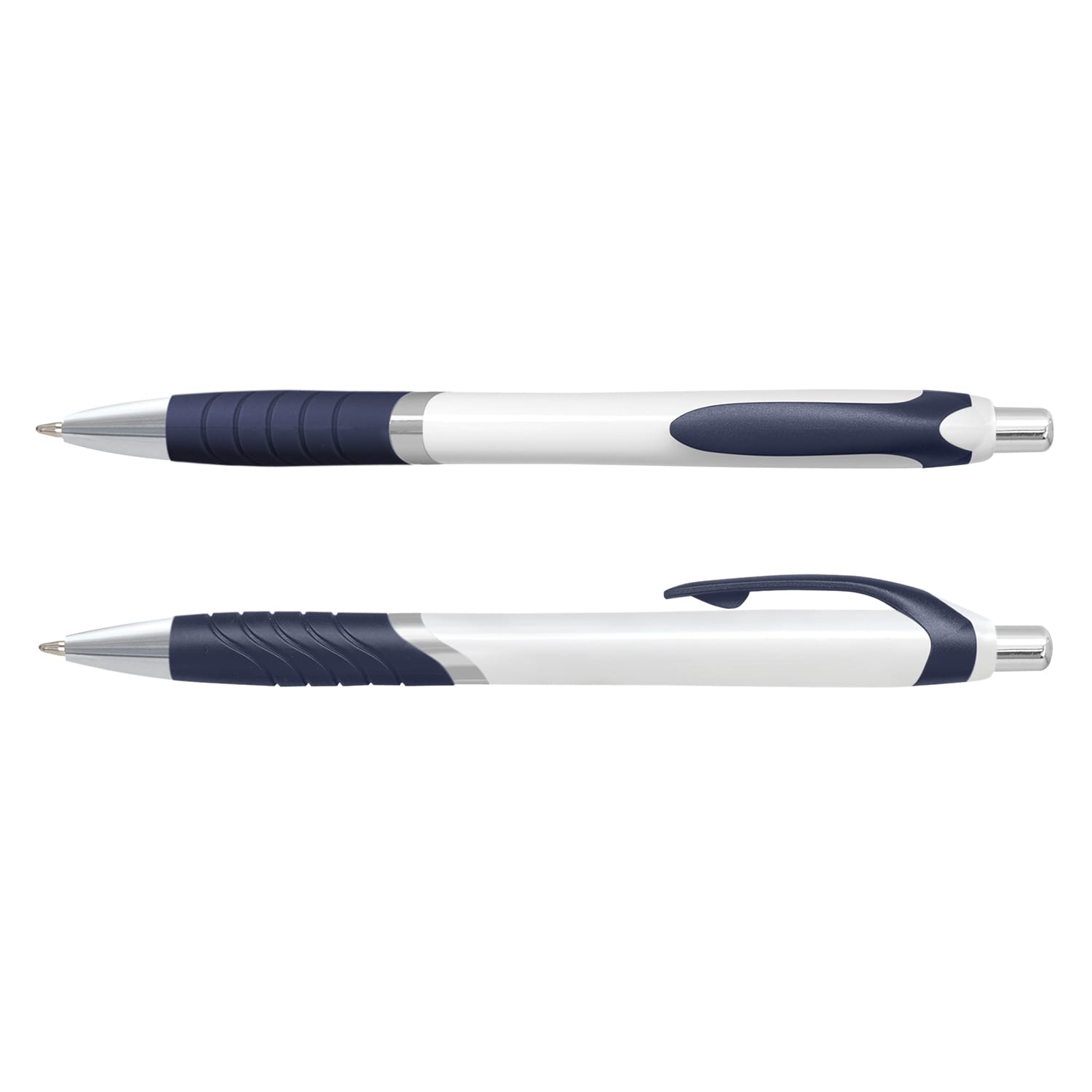 White/Navy