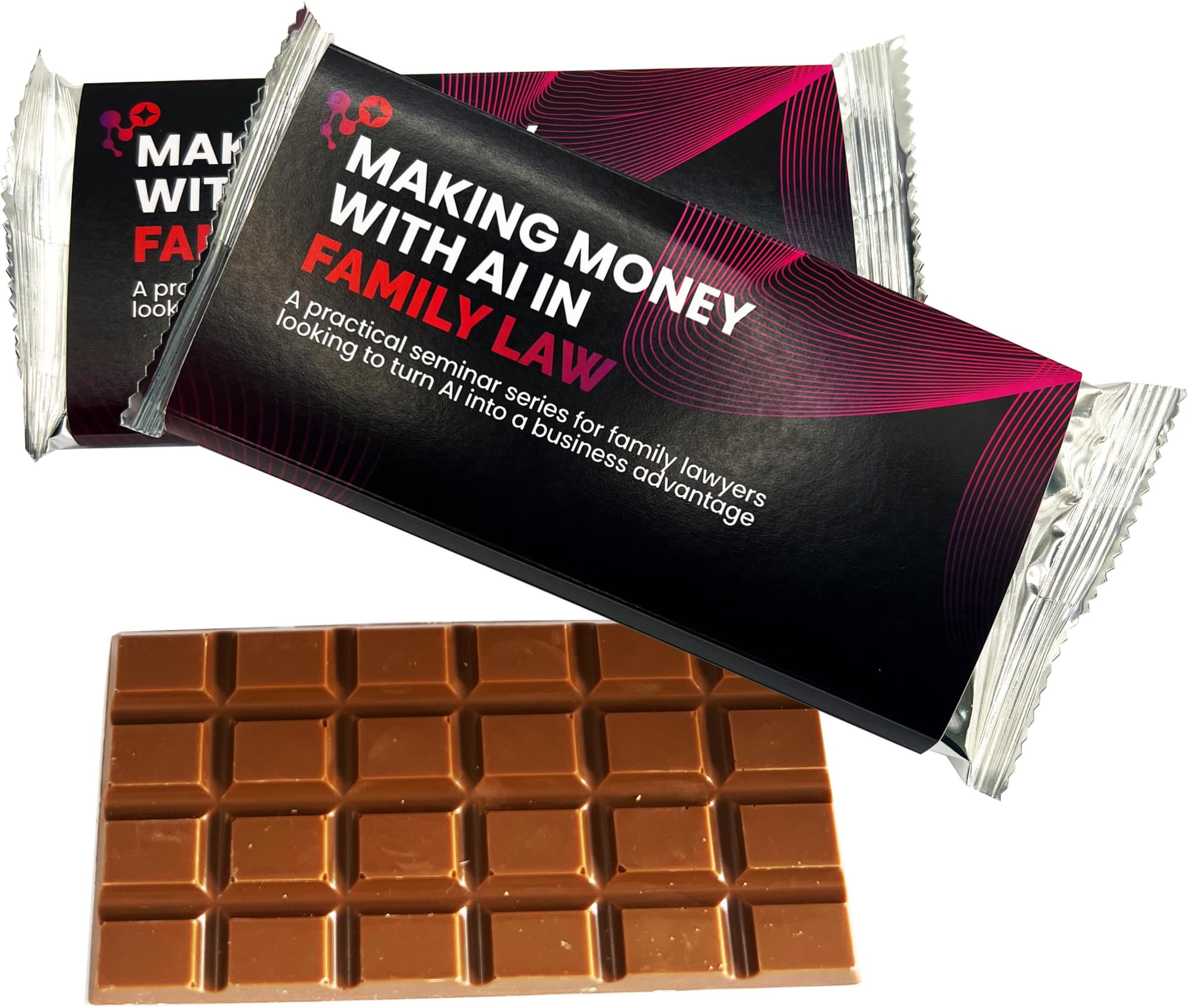 80g Couverture Milk Choc Bar (Australian Made)
