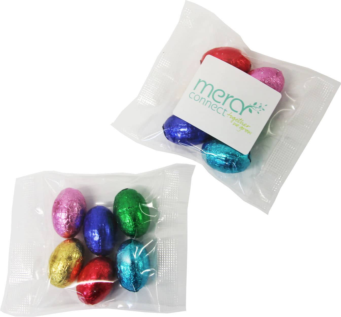 Mini Solid Easter Eggs in Bag x6 Eggs