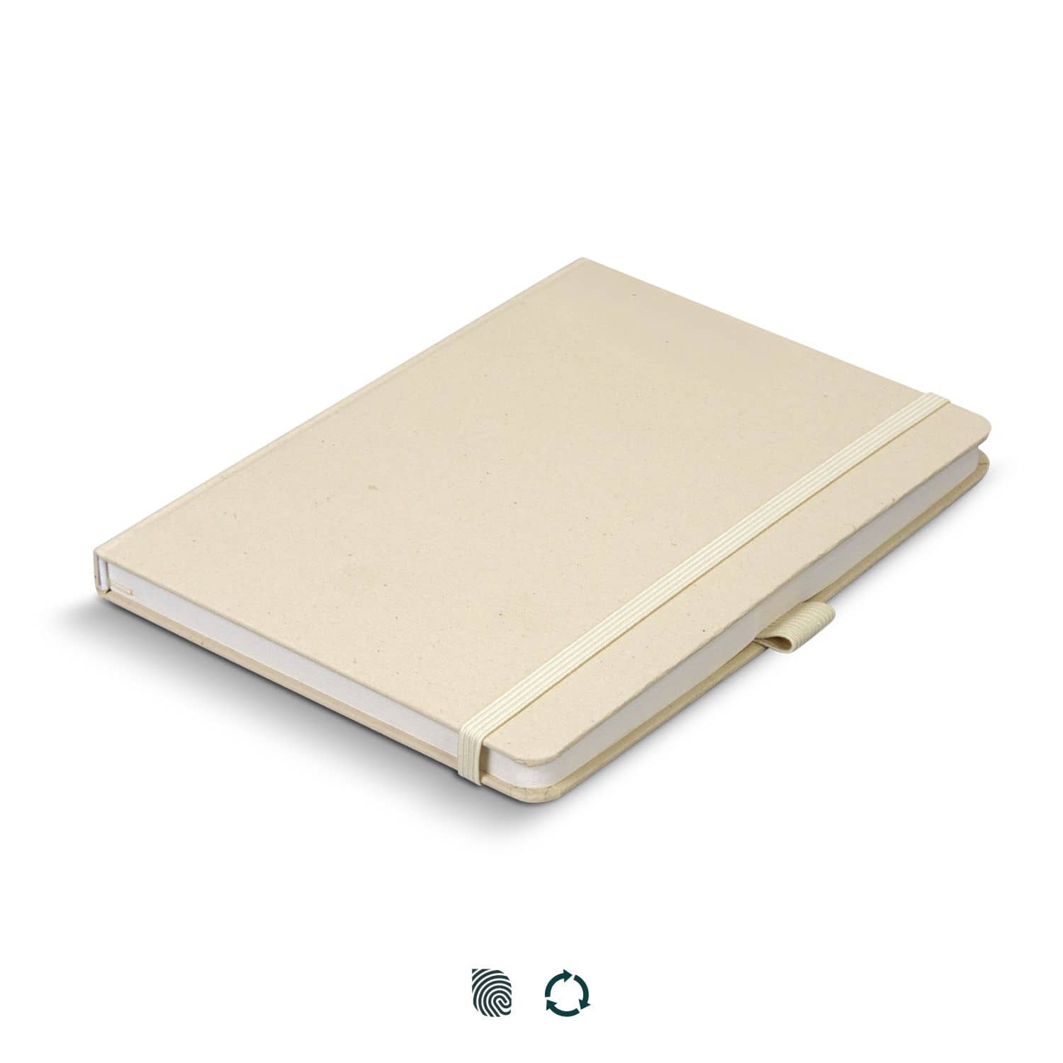 Coral Coast Recycled Paper Hard Cover Notebook