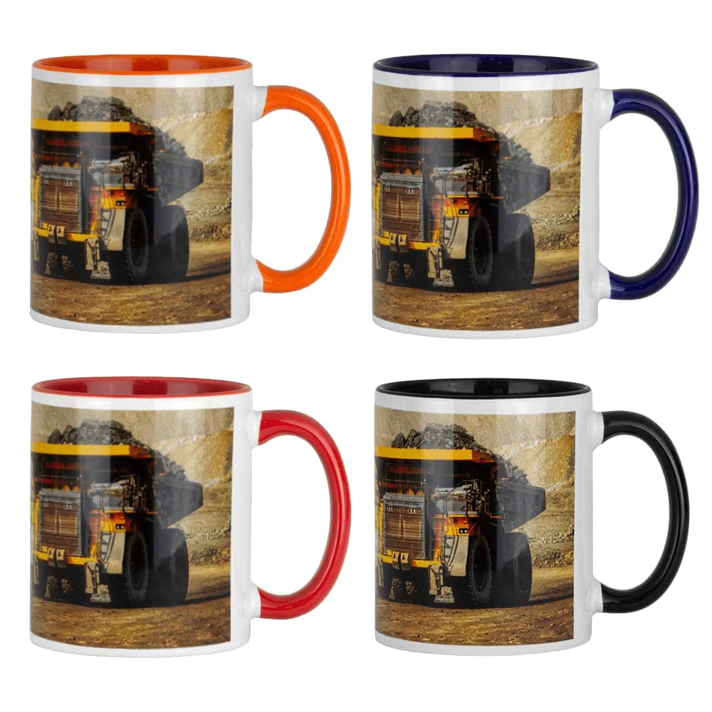 Bounty Two Tone Sublimation Ceramic Mug 325ml