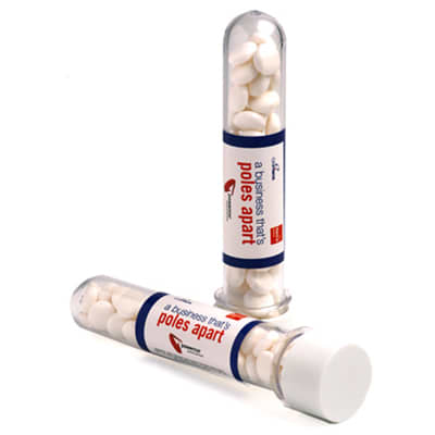 Test Tube with Chewy Mints 40g
