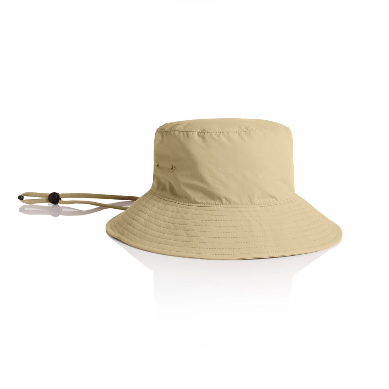 Nylon Wide Brim Bucket Hat