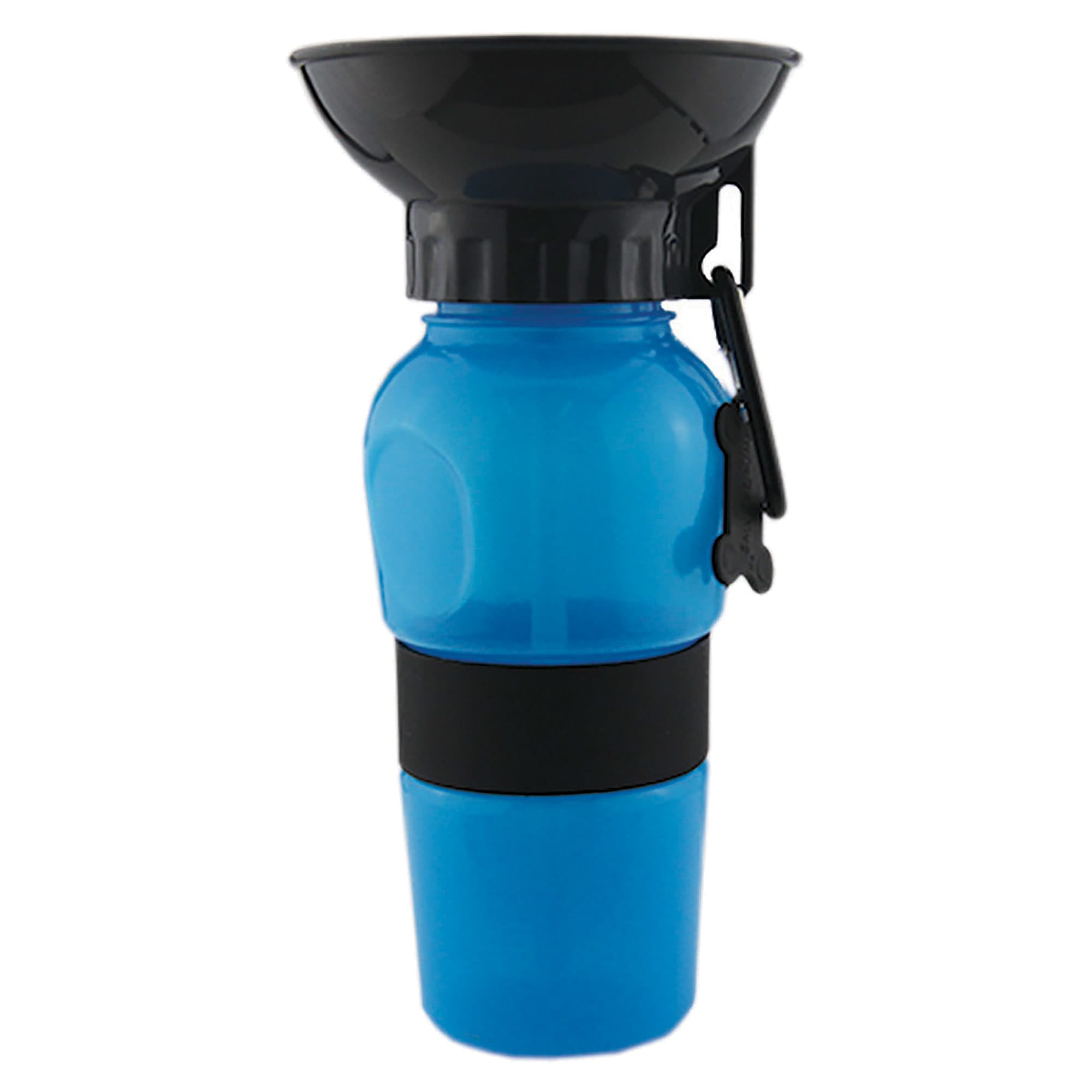 Blue bottle/black band