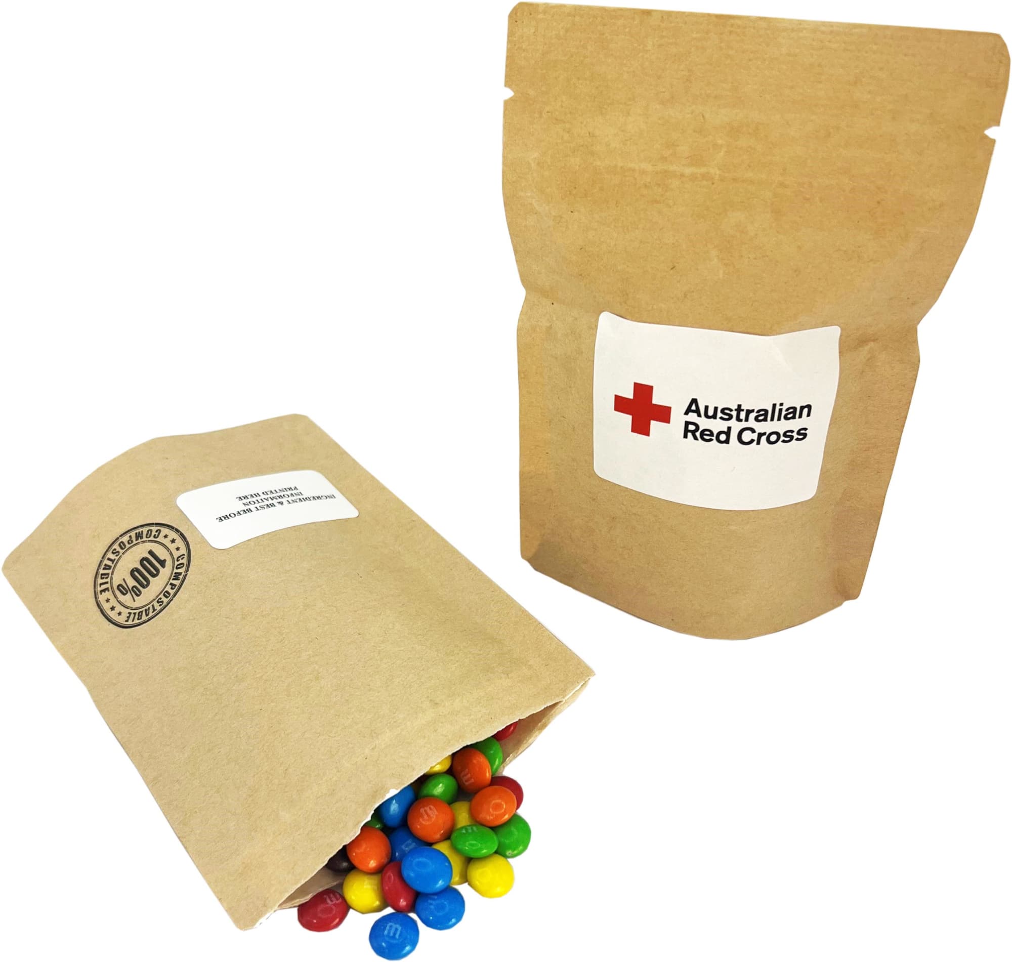 Mini M&Ms In Compostable Bag 50g