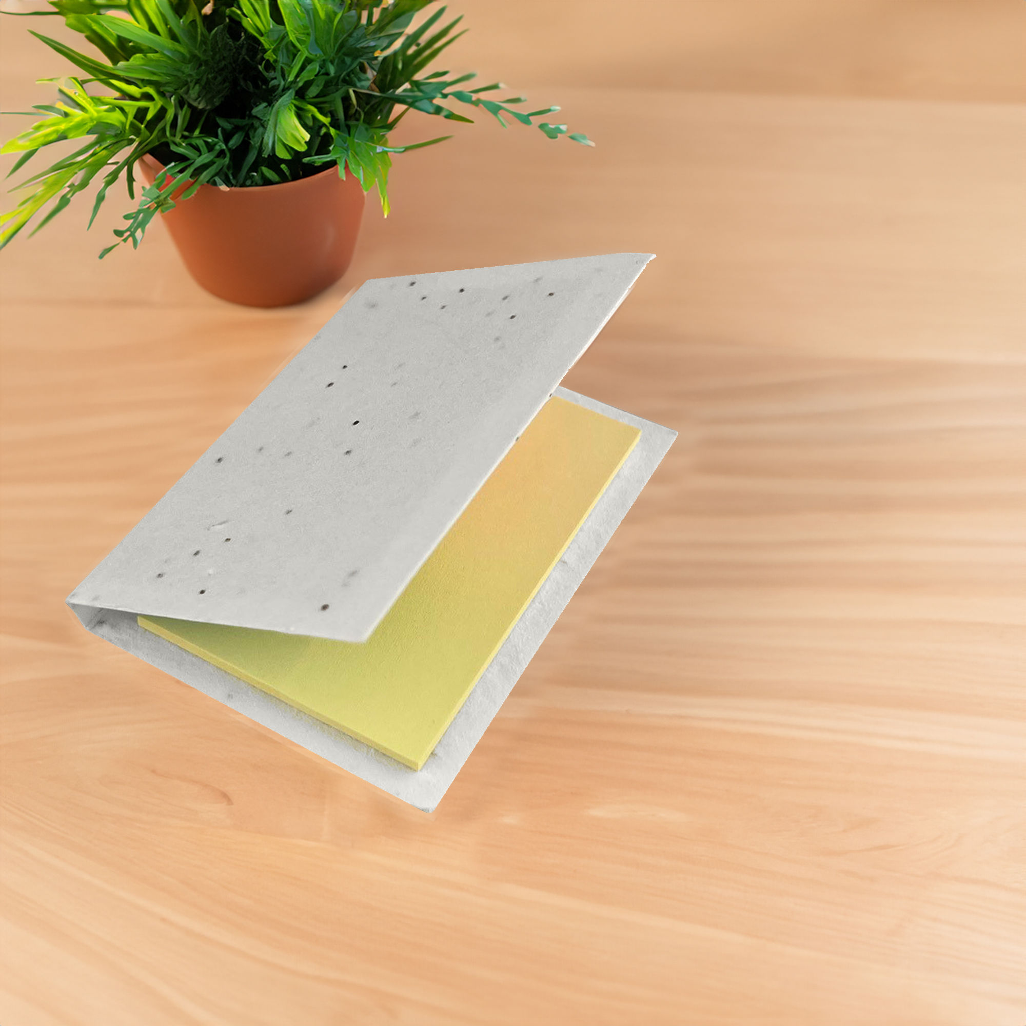 Corn Poppy Seed Sticky Note Pad
