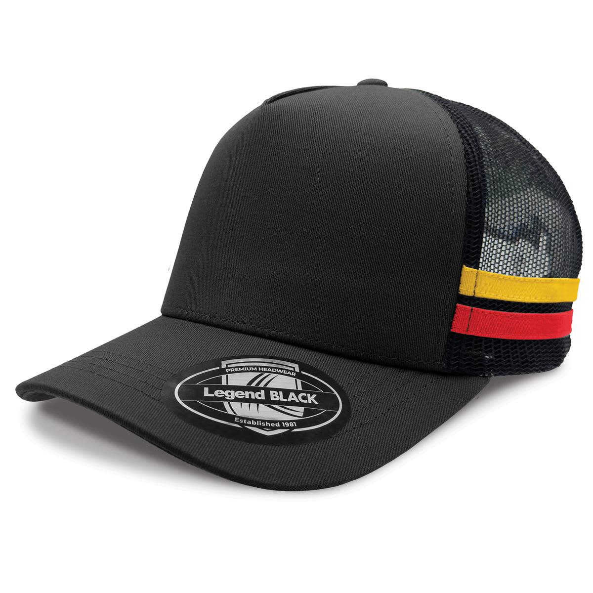 Black / Gold / Red
