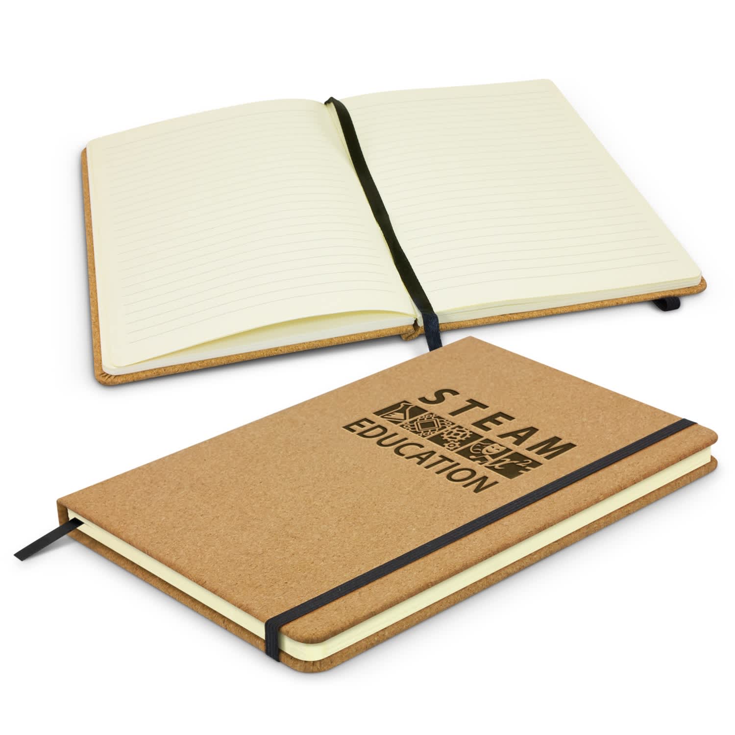 Ocean Vibe Cork Notebook